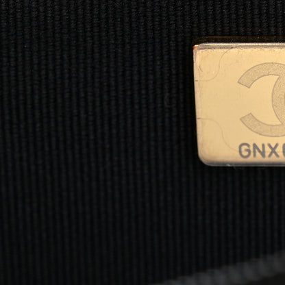 Chanel Lambskin Quilted Sweetheart Wallet On Chain WOC Black 9 of 14