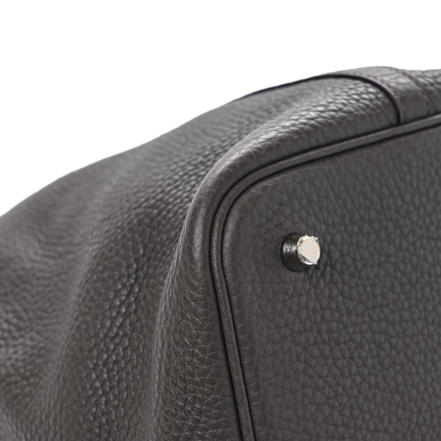Hermes Taurillon Clemence Picotin Lock 22 MM Etain 9 of 10