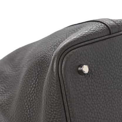 Hermes Taurillon Clemence Picotin Lock 22 MM Etain 9 of 10