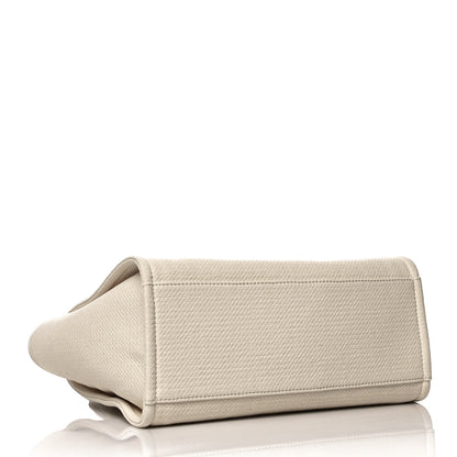 Chanel Mixed Fibers Small Deauville Tote White 4 of 11