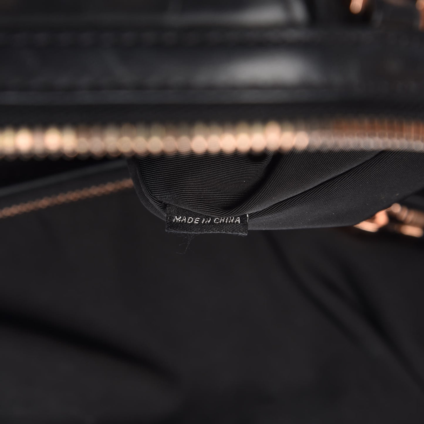 Pebbled Calfskin Large Emile Soft Black Rose Gold Hardware
