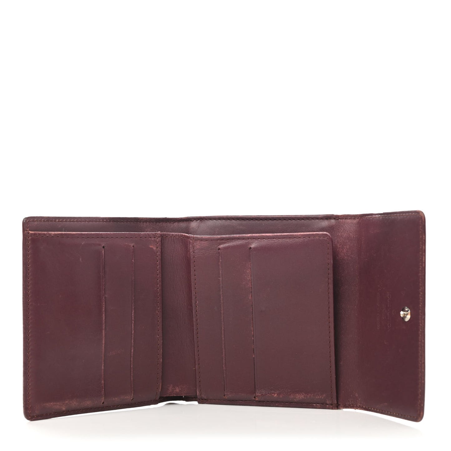 Mat Monogram Ludlow Wallet Violet