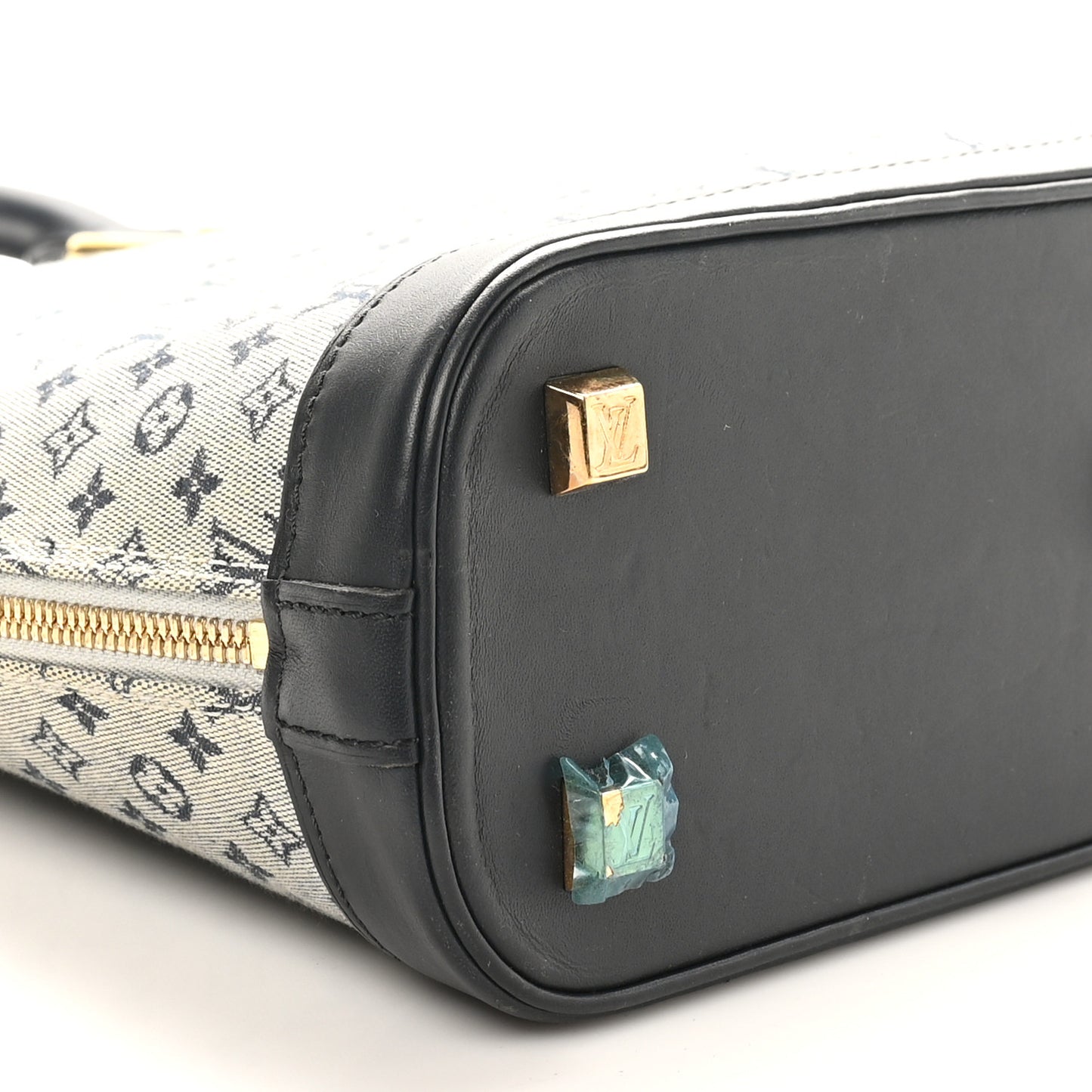 Mini Monogram Alma Haut Tote Blue