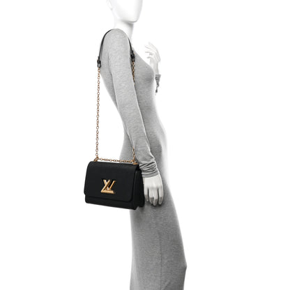 Louis Vuitton Epi Twist Shoulder Bag MM Black 2 of 12