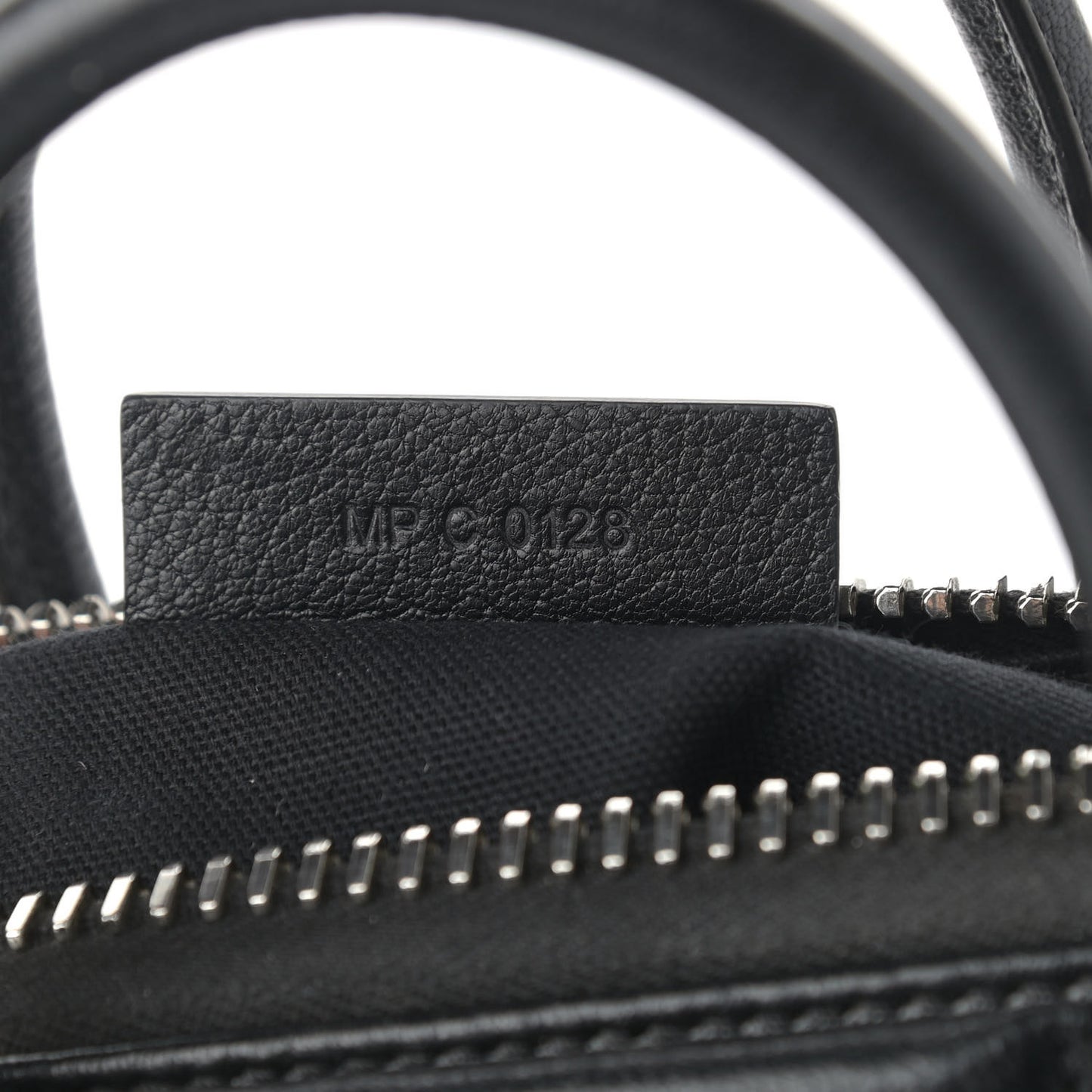 Sugar Goatskin Mini Antigona Black