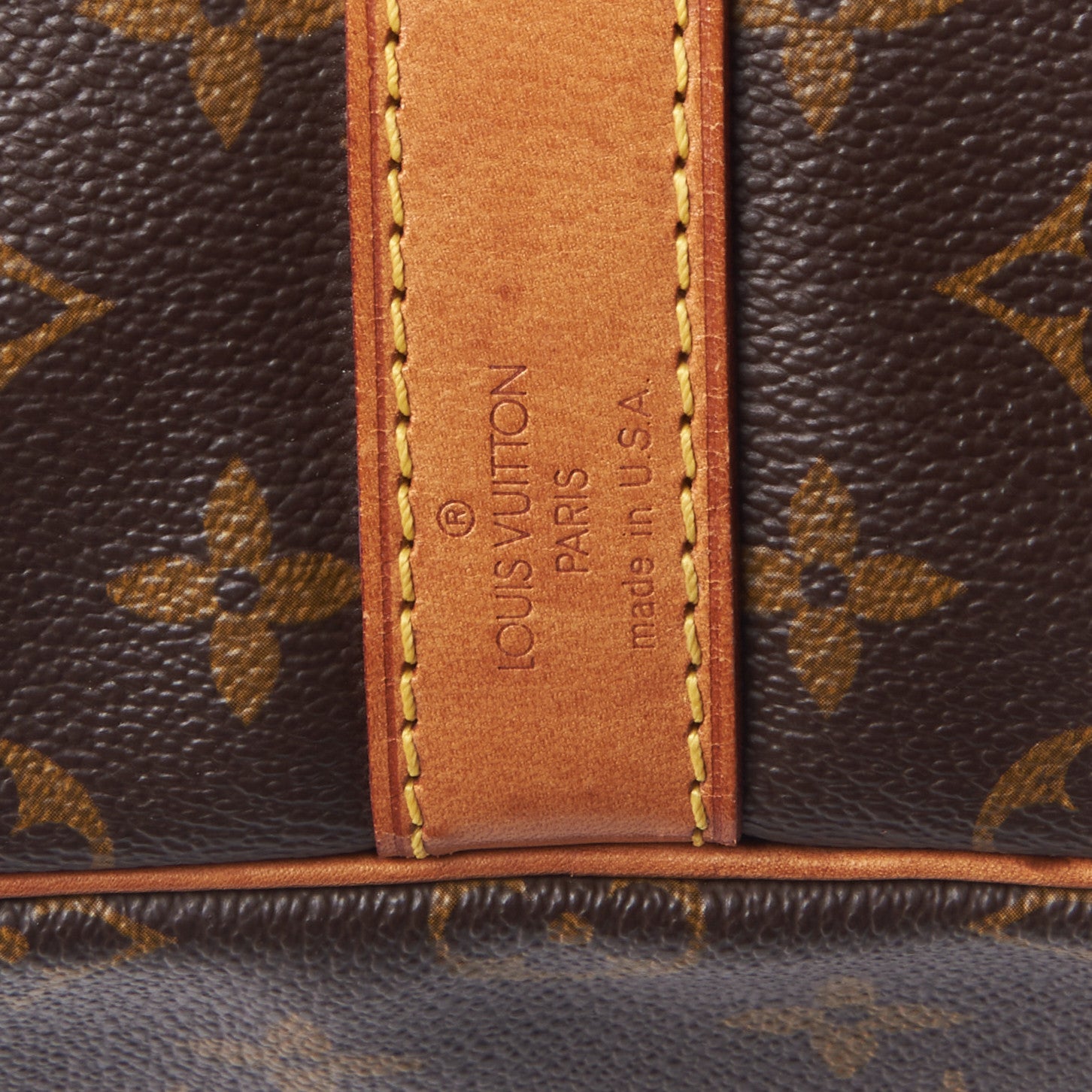 Louis Vuitton Monogram Keepall Bandouliere 55 9 of 10