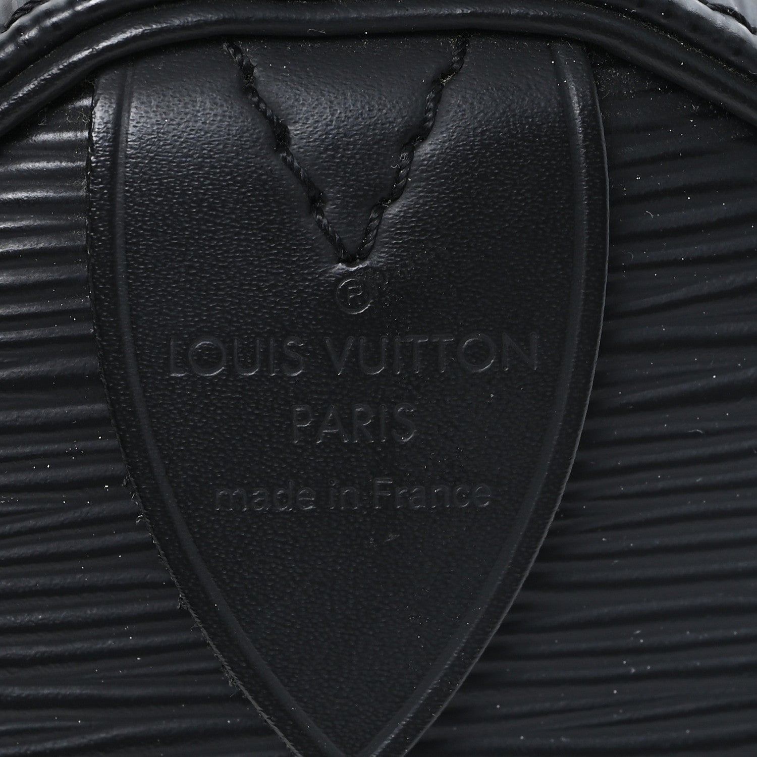 Louis Vuitton Epi Speedy 25 Black 6 of 11