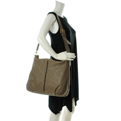 Louis Vuitton Mahina Selene MM Taupe 2 of 9