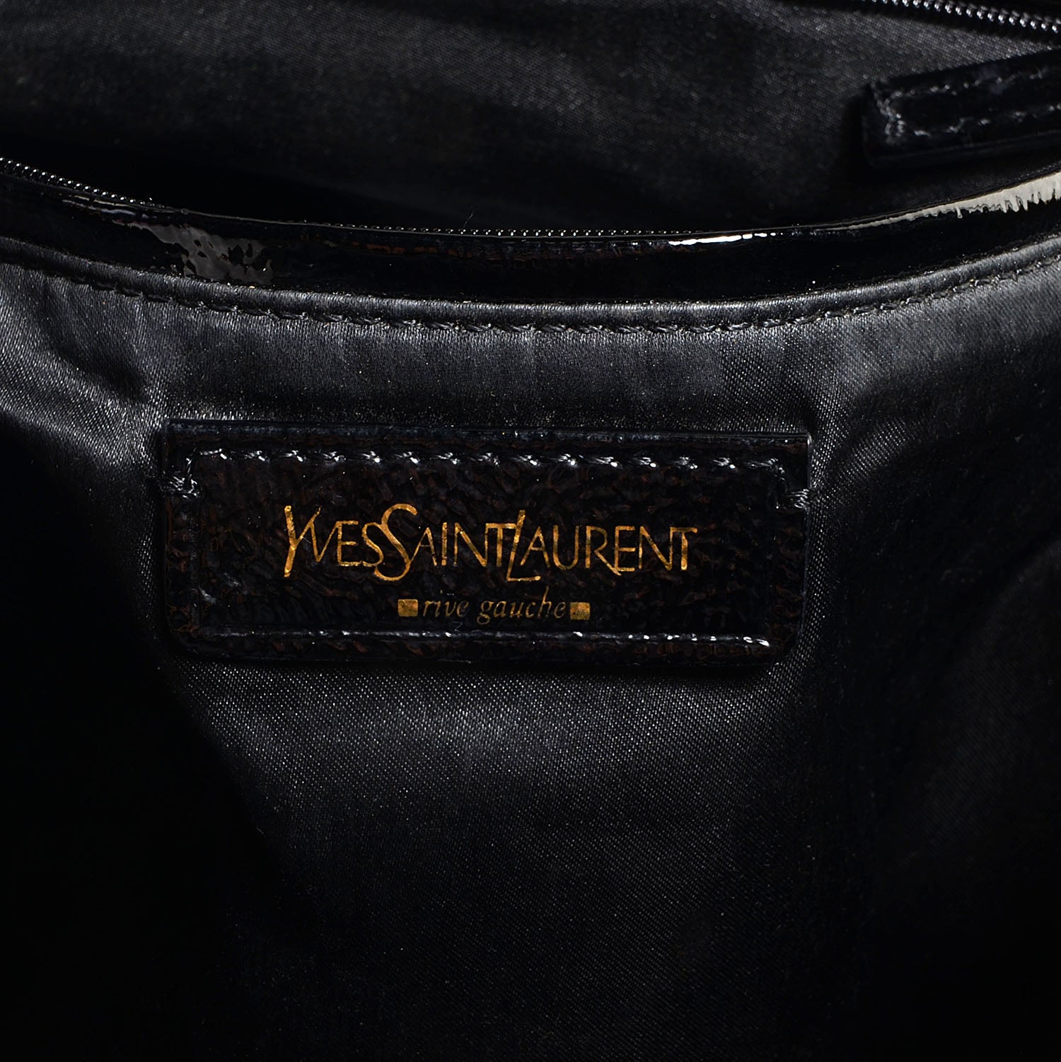 Saint Laurent Patent Oversized Muse Black 6 of 10