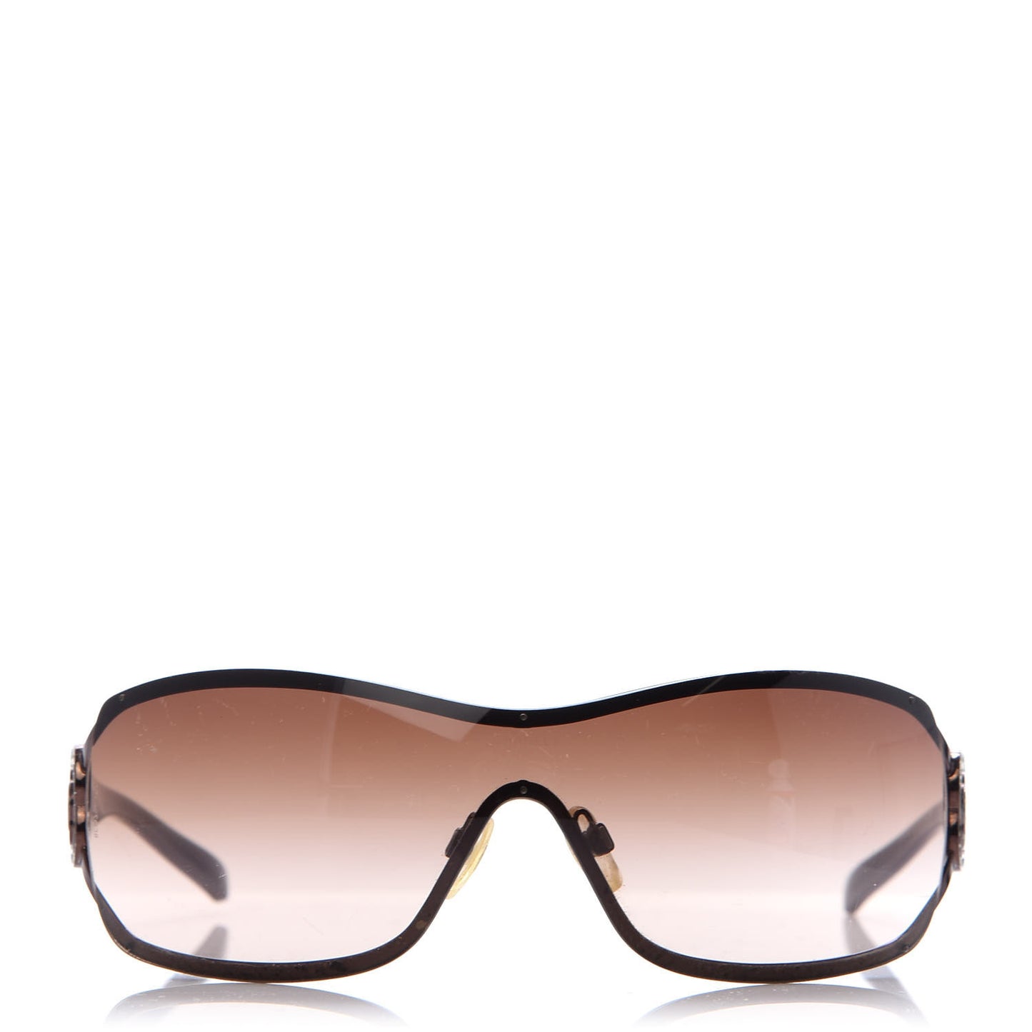 Swarovski Crystal Camellia CC Sunglasses 4164-B Bronze