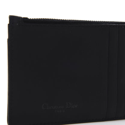 Christian Dior Ultra Matte Calfskin Studded Diorama Card Holder Black 6 of 9