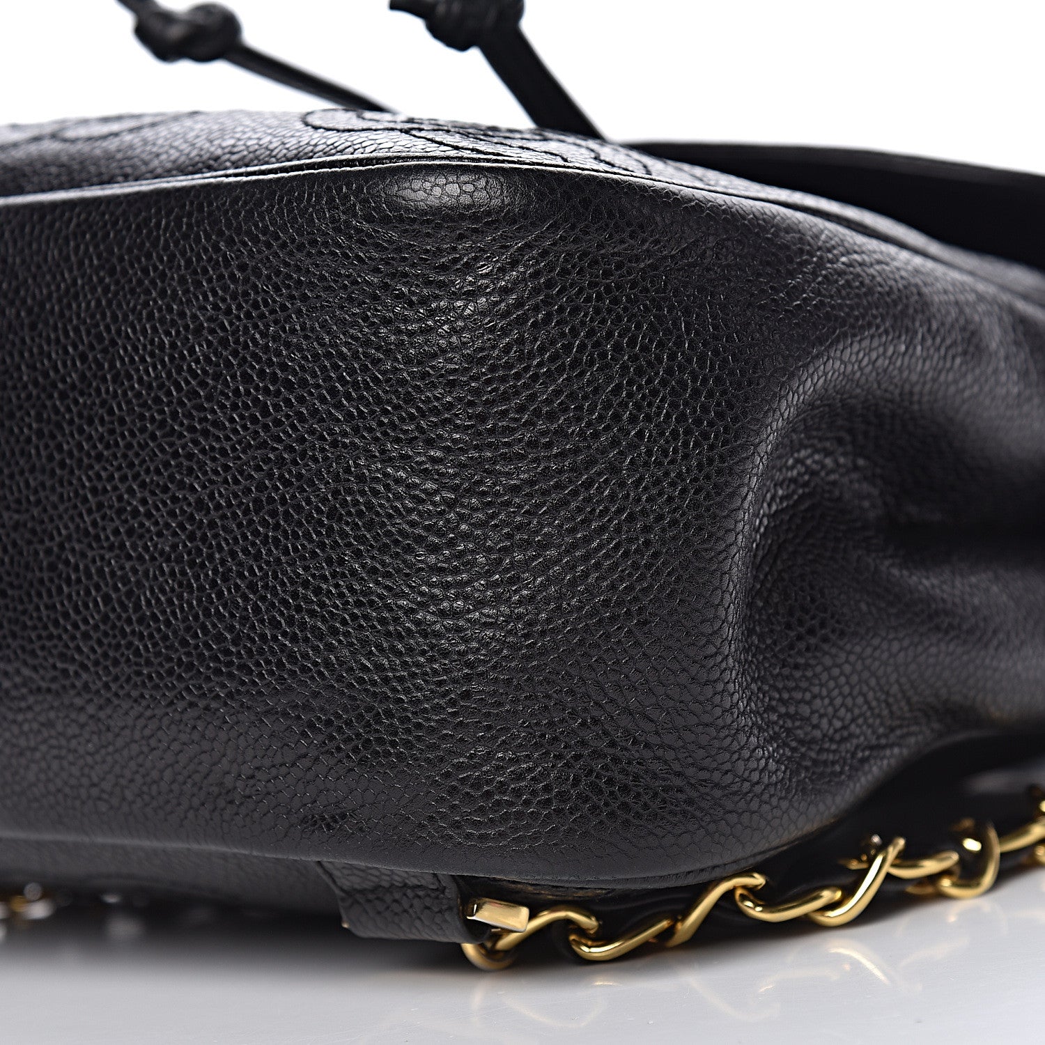Chanel Caviar CC Backpack Black 10 of 12