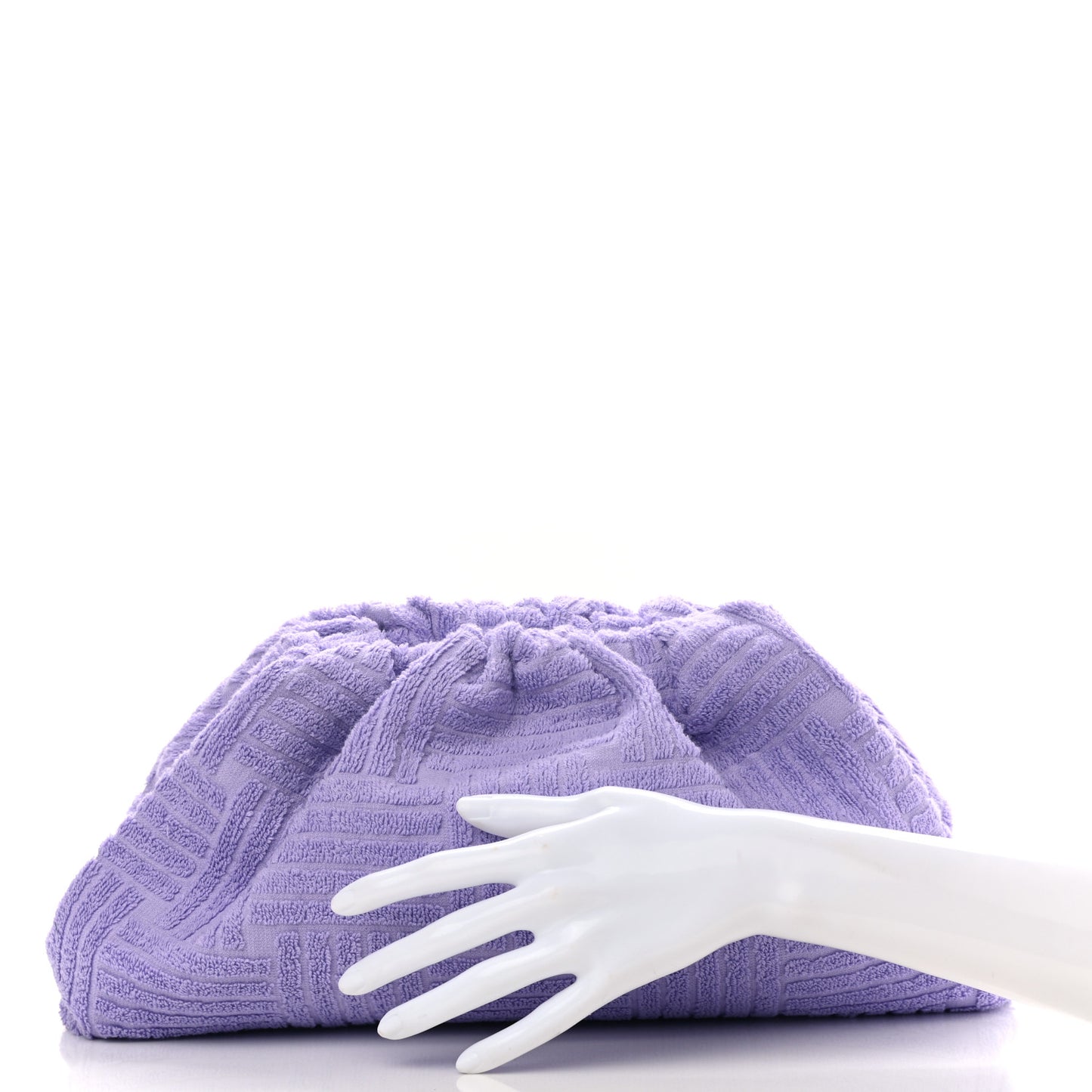 Sponge Fabric The Pouch Clutch Wisteria