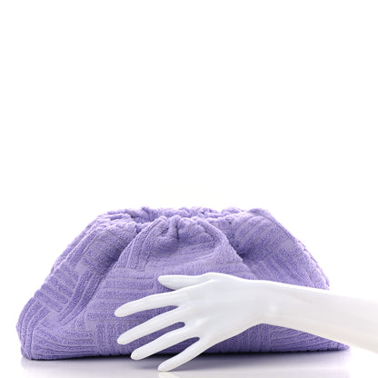 Bottega Veneta Sponge Fabric The Pouch Clutch Wisteria 2 of 7
