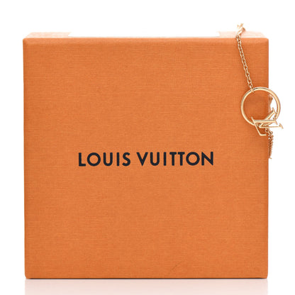 Louis Vuitton Metal LV Eclipse Bracelet Gold 5 of 5