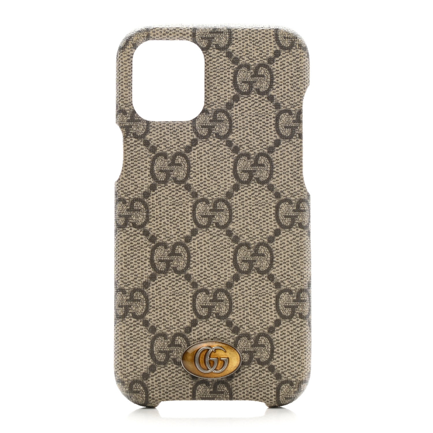 Gucci GG Supreme Monogram Ophidia iPhone 12 Mini Case 1 of 6
