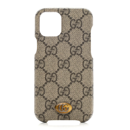 Gucci GG Supreme Monogram Ophidia iPhone 12 Mini Case 1 of 6