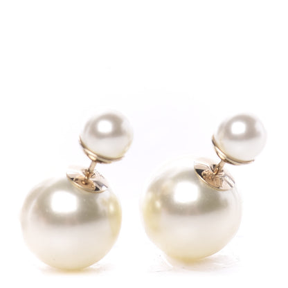 Christian Dior Pearl Mise En Dior Tribal Earrings 1 of 4