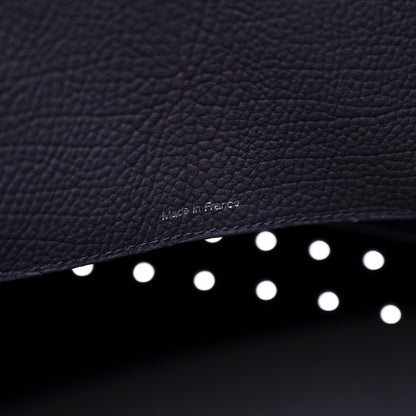 Delvaux Grained Calfskin Le Pin Tote Indigo 8 of 13