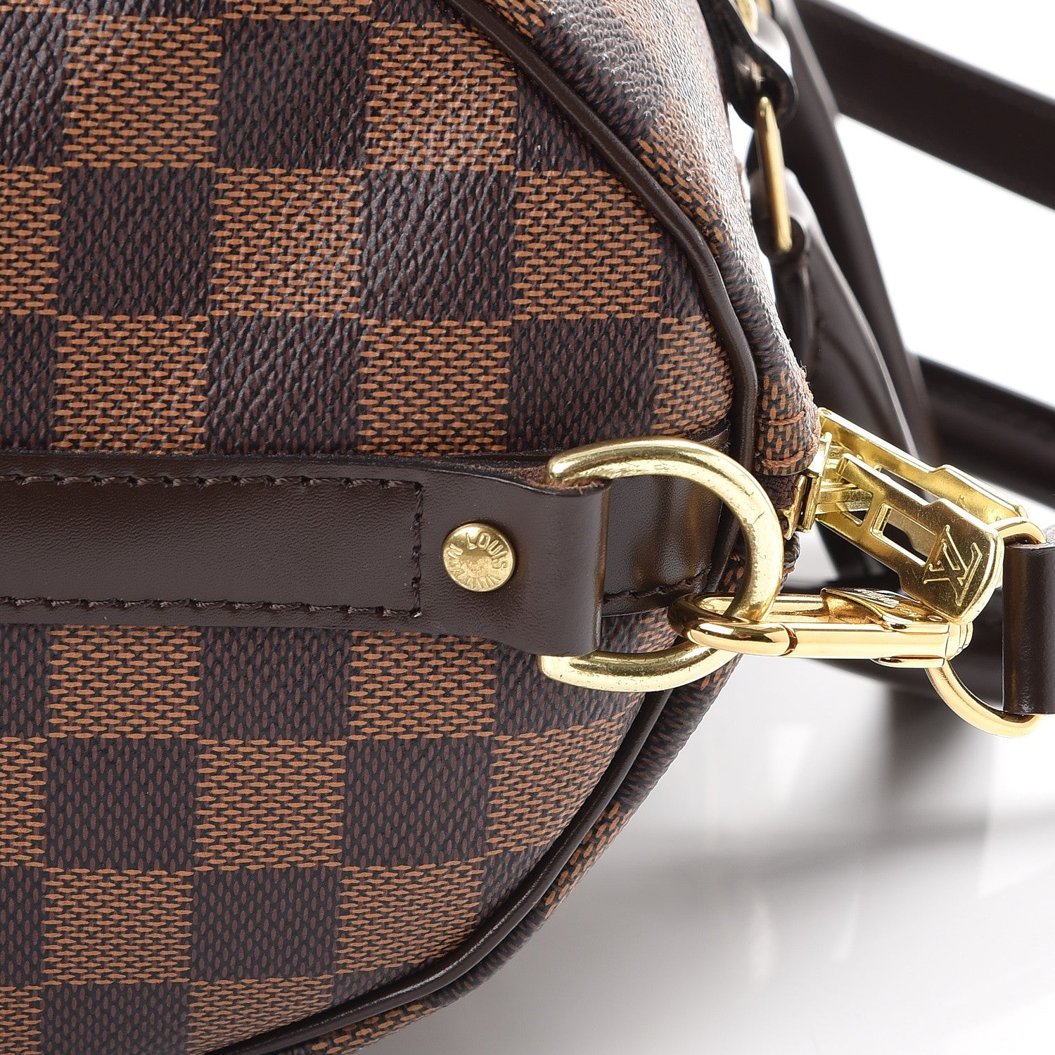 Louis Vuitton Damier Ebene Speedy Bandouliere 30 13 of 14