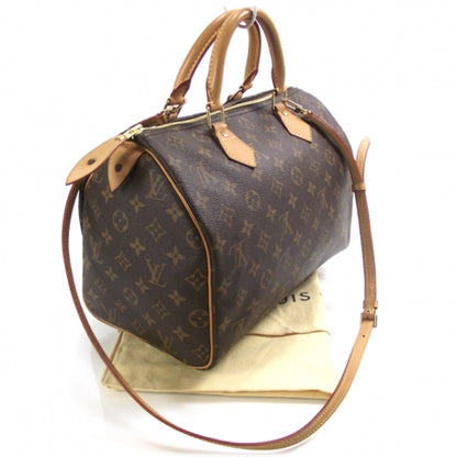 Louis Vuitton Monogram Speedy 30 Shoulder Strap 3 of 9
