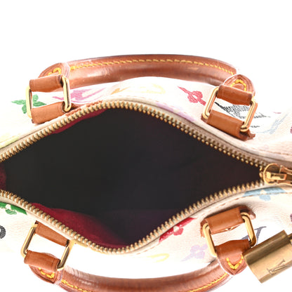 Louis Vuitton Monogram Multicolor Mini Sac HL Speedy White 5 of 23