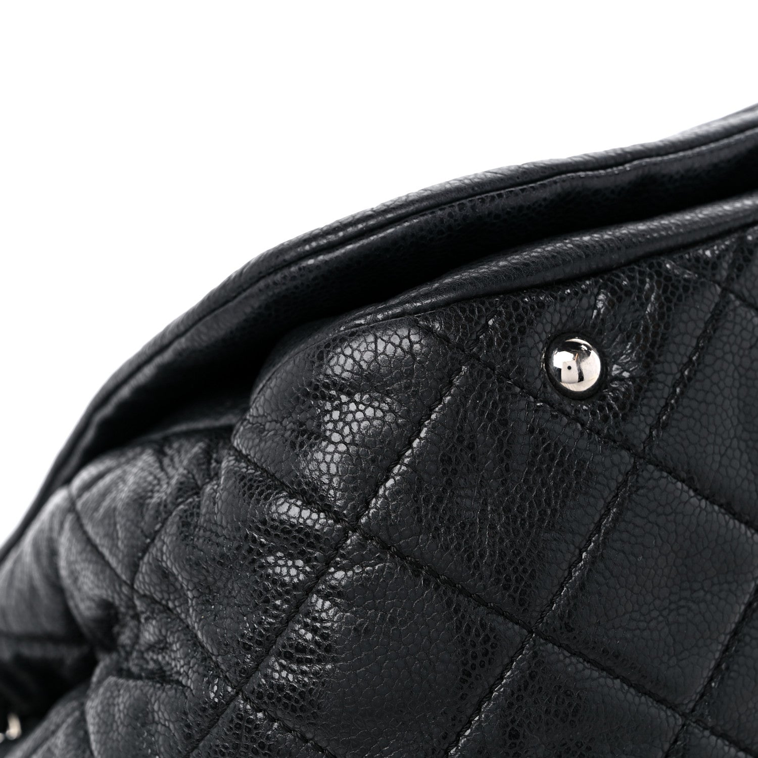 Chanel Caviar Timeless CC Accordion Flap Black 7 of 15