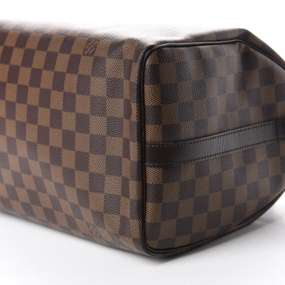 Louis Vuitton Damier Ebene Speedy Bandouliere 30 7 of 10