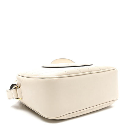 Gucci Sakai Be Green Calfskin Diagonal Stitched Small Blondie Shoulder Bag Mystic White 4 of 9