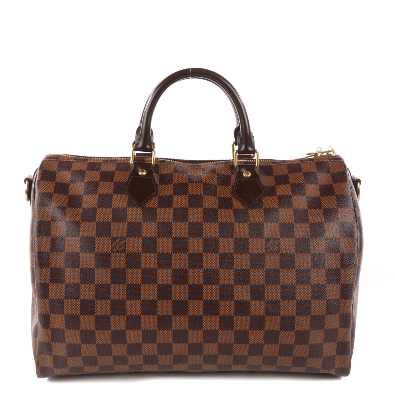 Louis Vuitton Damier Ebene Speedy Bandouliere 35 1 of 8