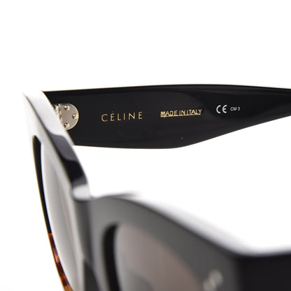 Celine Catherine Sunglasses CL 41098/F/S Black Havana 6 of 9