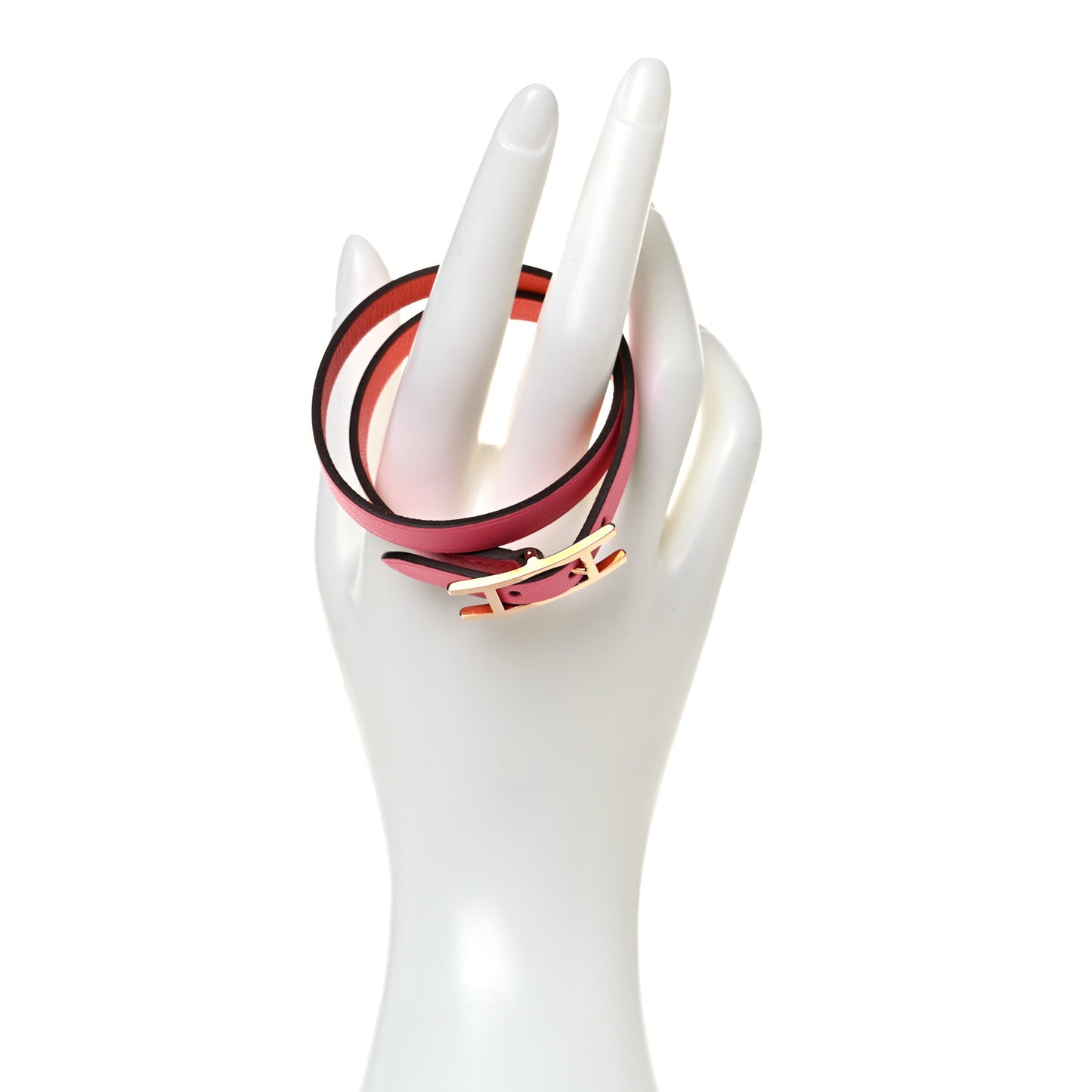 Swift Behapi Double Tour Bracelet S Rose Azalee Orange Poppy