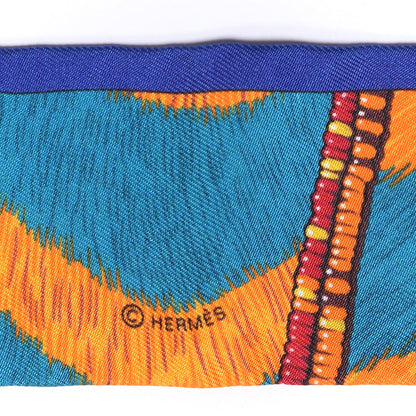 Hermes Silk Pelages Twilly 4 of 4