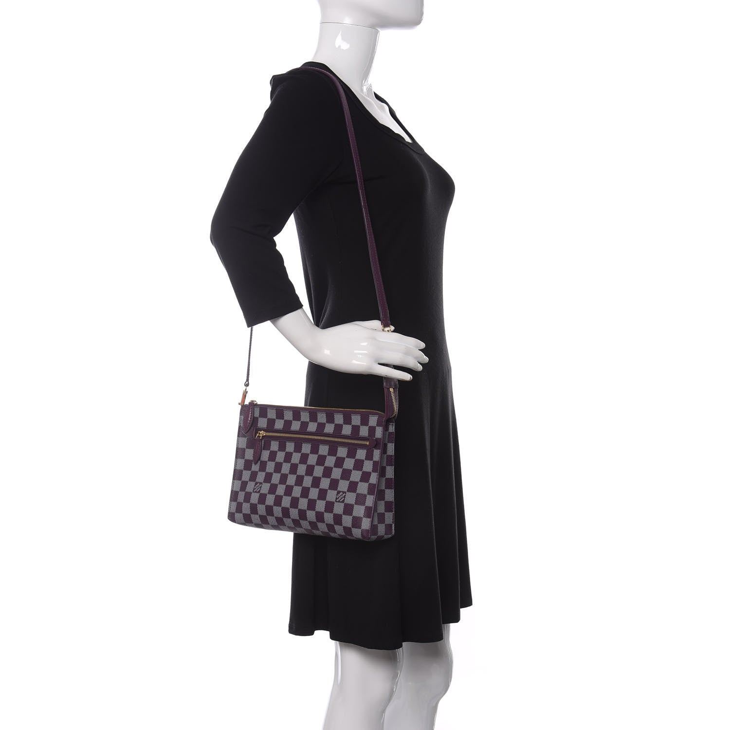 Louis Vuitton Damier Couleurs Kit Clutch Quetsche 2 of 10