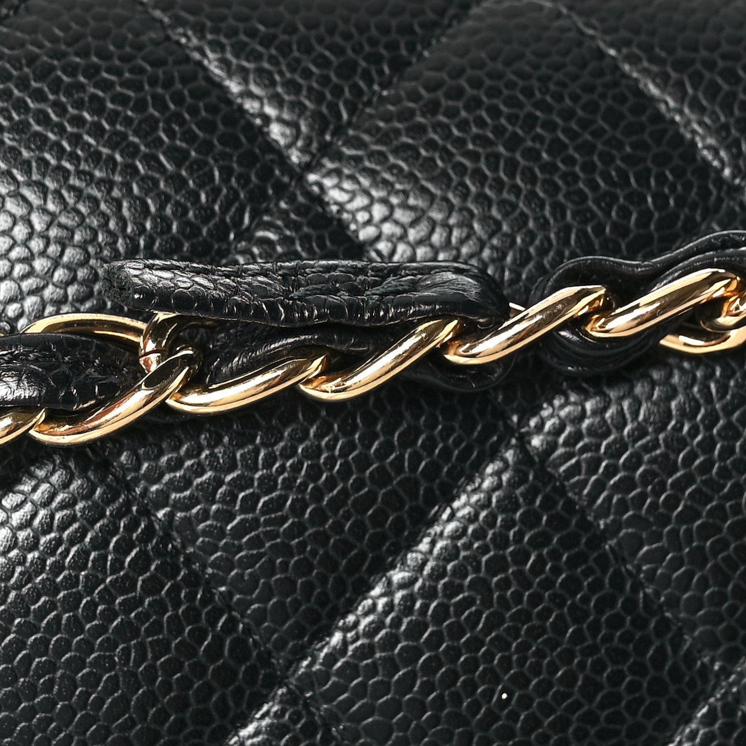 Chanel Caviar Quilted Jumbo Double Flap Black 10 of 18