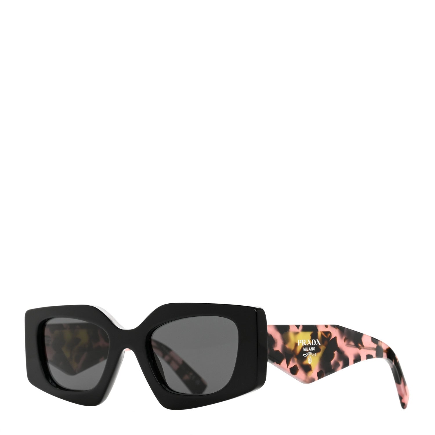 Prada Acetate Square Sunglasses SPR 15YS Slate Gray 1 of 7