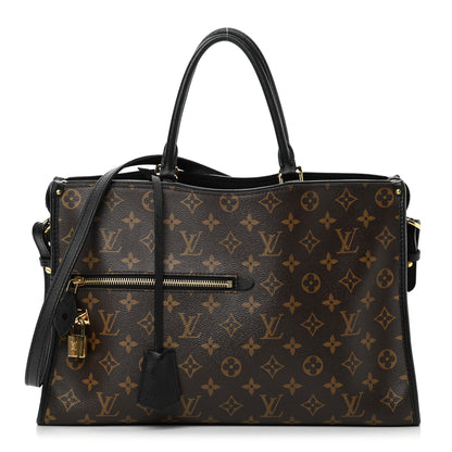 Louis Vuitton Monogram Popincourt MM Black 2 of 43