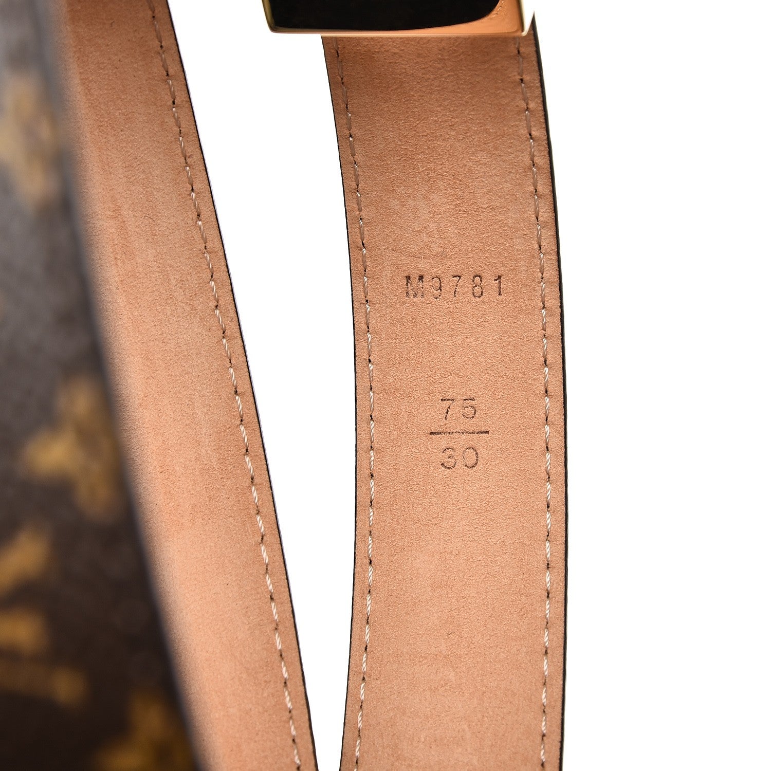 Louis Vuitton Monogram 25mm LV Initiales Belt 75 30 3 of 5