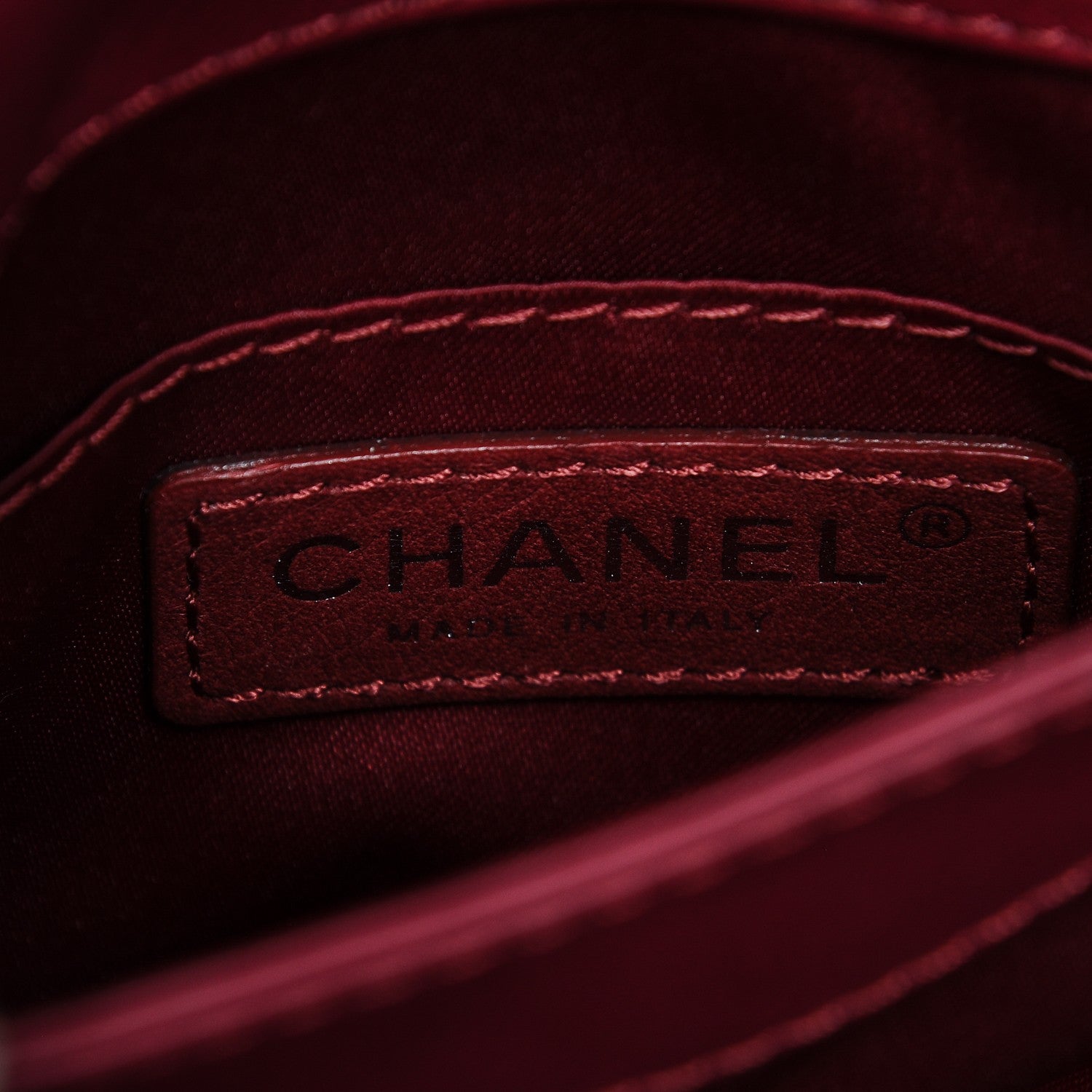 Chanel Calfskin Mini Crossbody Flap Red 6 of 7