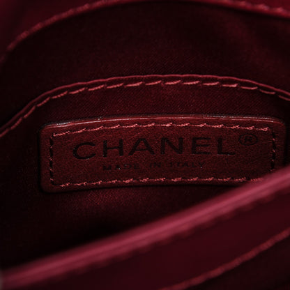 Chanel Calfskin Mini Crossbody Flap Red 6 of 7