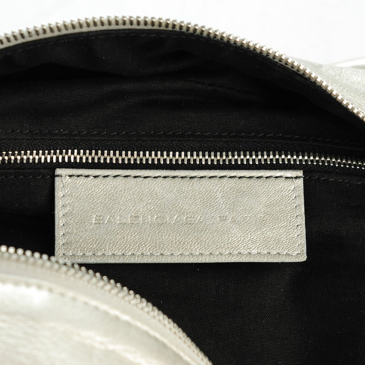 Agneau Classic Hardware Box Bag Silver Hardware