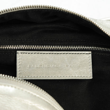 Balenciaga Agneau Classic Hardware Box Bag Silver Hardware 6 of 8