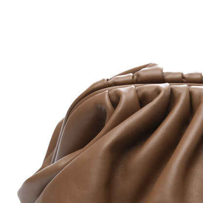 Bottega Veneta Smooth Butter Calf The Pouch Oversized Clutch Cammello 8 of 8