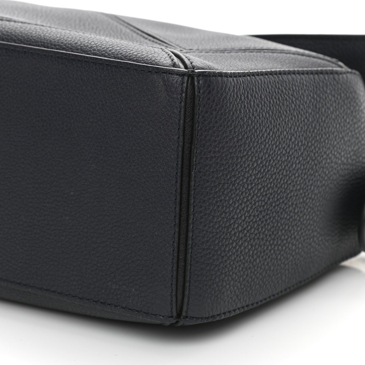 Calfskin Small Puzzle Bag Midnight Blue Black