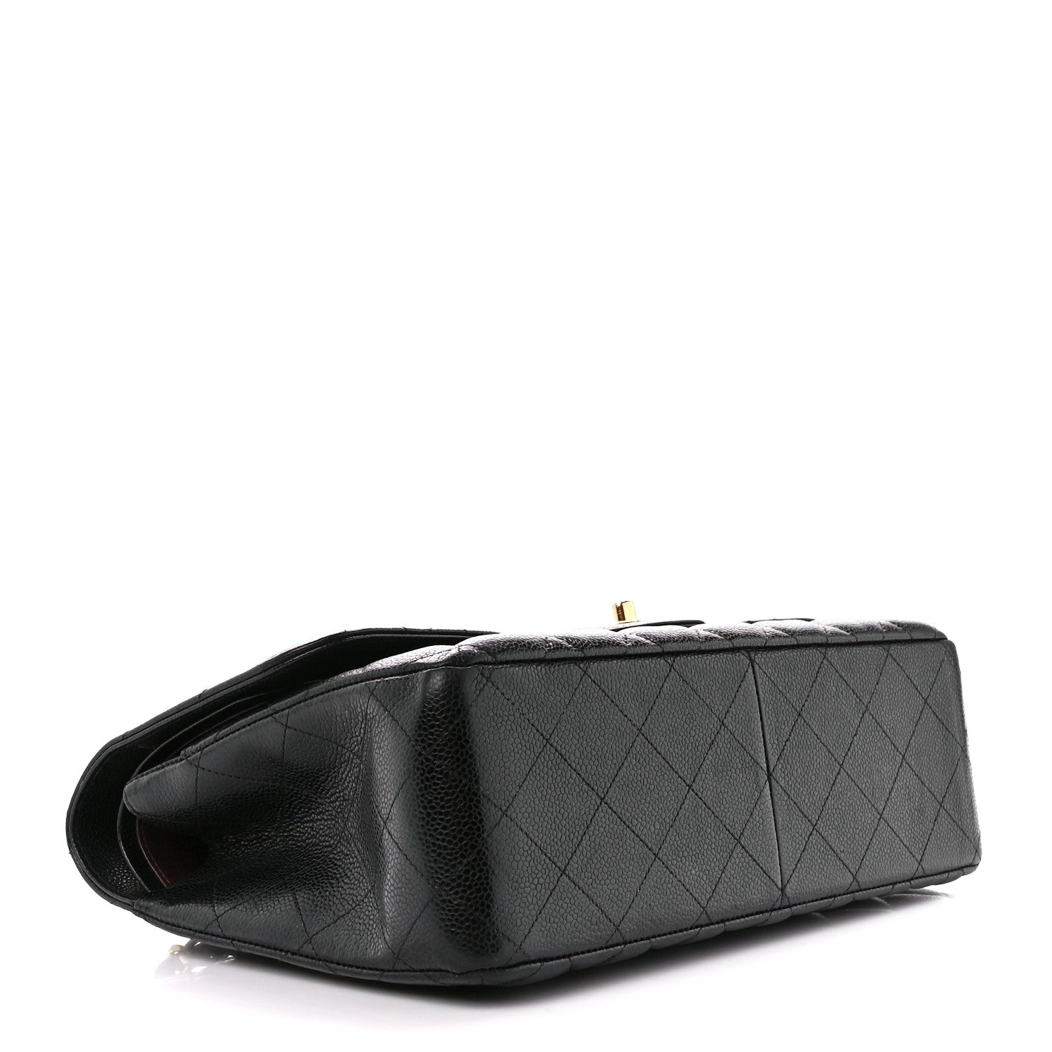 Chanel Caviar Quilted Jumbo Double Flap Black 4 of 11