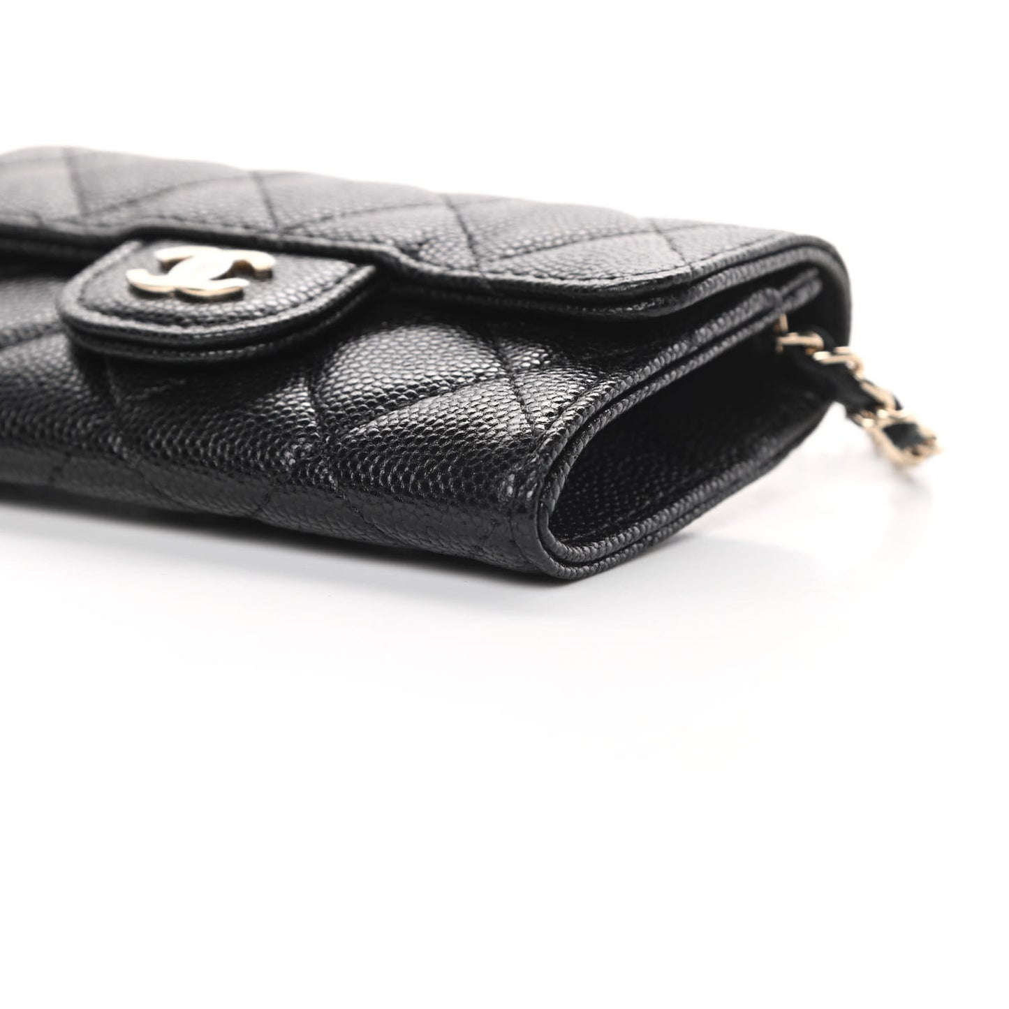Caviar Quilted Belt Bag Black