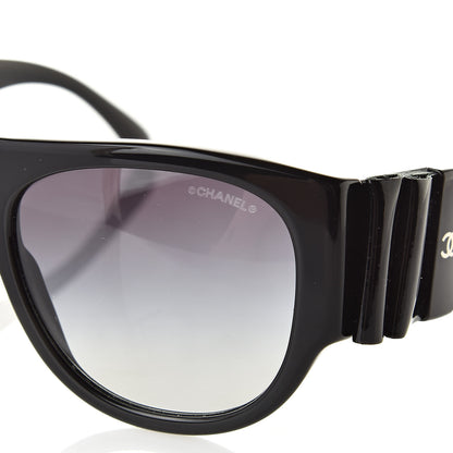 Chanel CC Bow Sunglasses 5276-Q Black 7 of 8