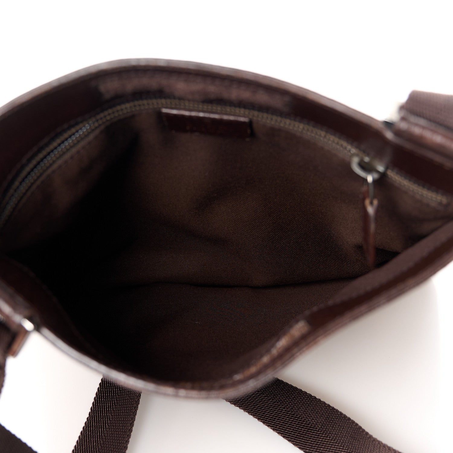 Gucci Monogram Messenger Crossbody Bag Dark Brown 5 of 11