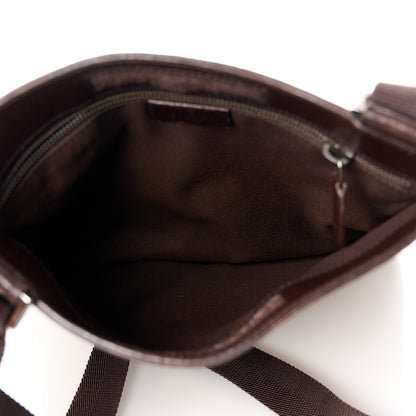Gucci Monogram Messenger Crossbody Bag Dark Brown 5 of 11