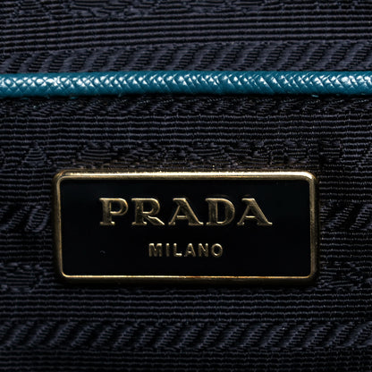 Prada Saffiano Lux Large Tote Ottanio 12 of 15